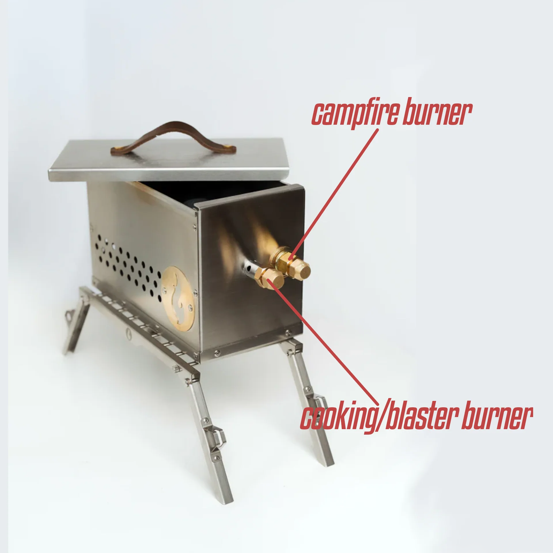 LavaBox Hekla with Trident Burner: Cooking and Campfire in One Box! - Image 7