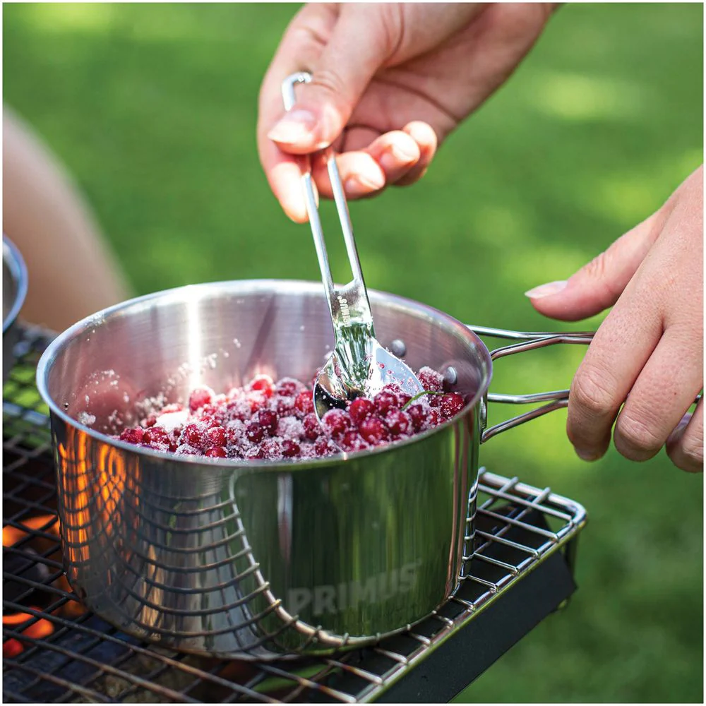 Campfire Cookset Stainless Steel - Large - Image 11