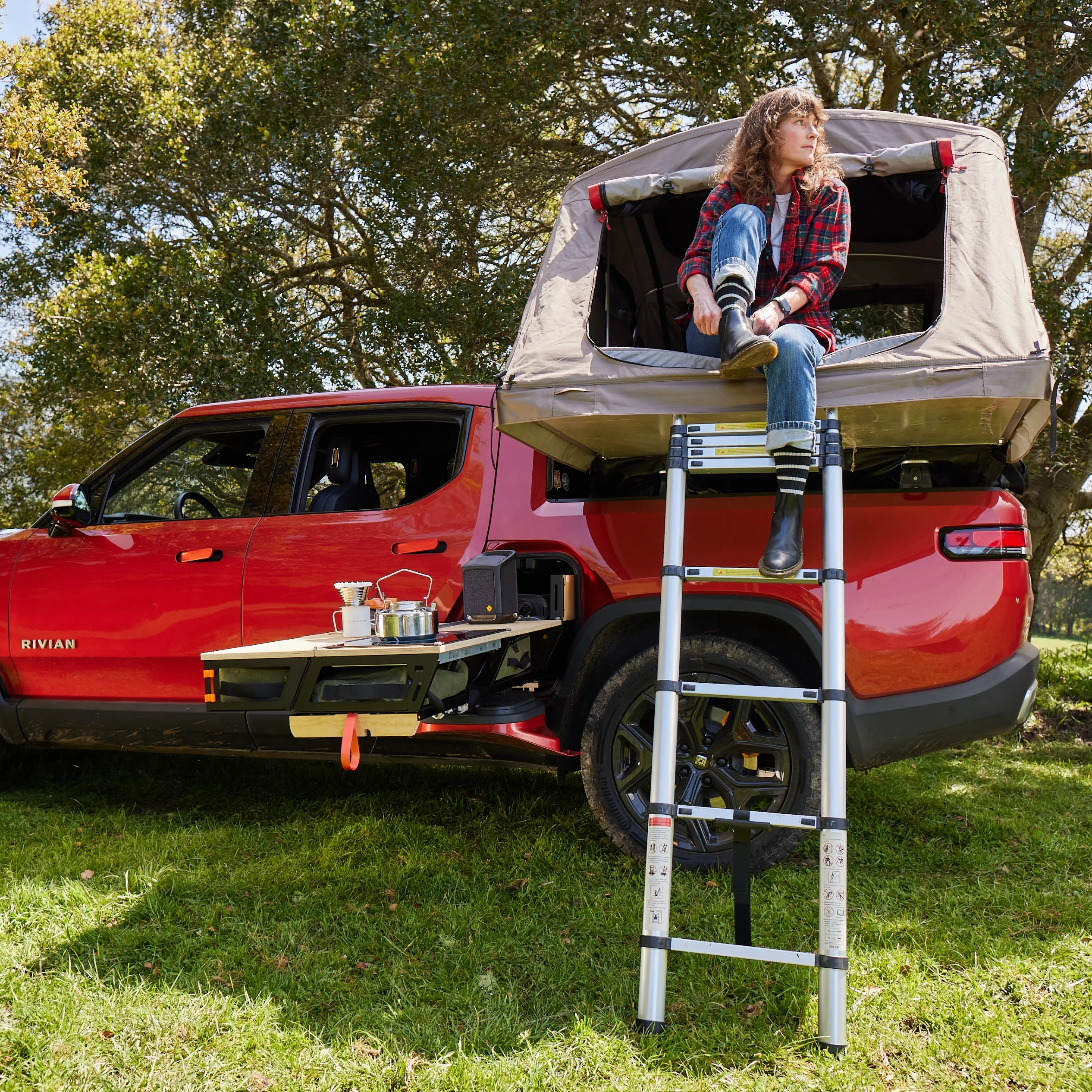 Rivian R1T - Overland Kitchen with updated Gear Sled - Image 3