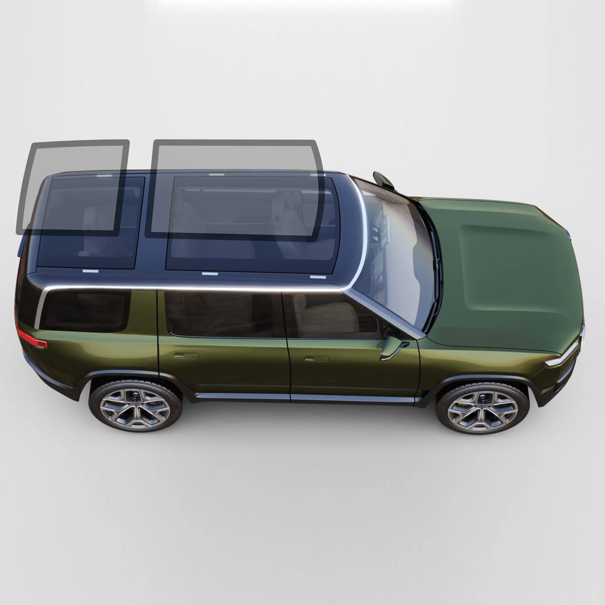 Windshield & Sunroof Protection Film | Rock Chips, UV & IR Defense for Rivian R1S & R1T - Image 10
