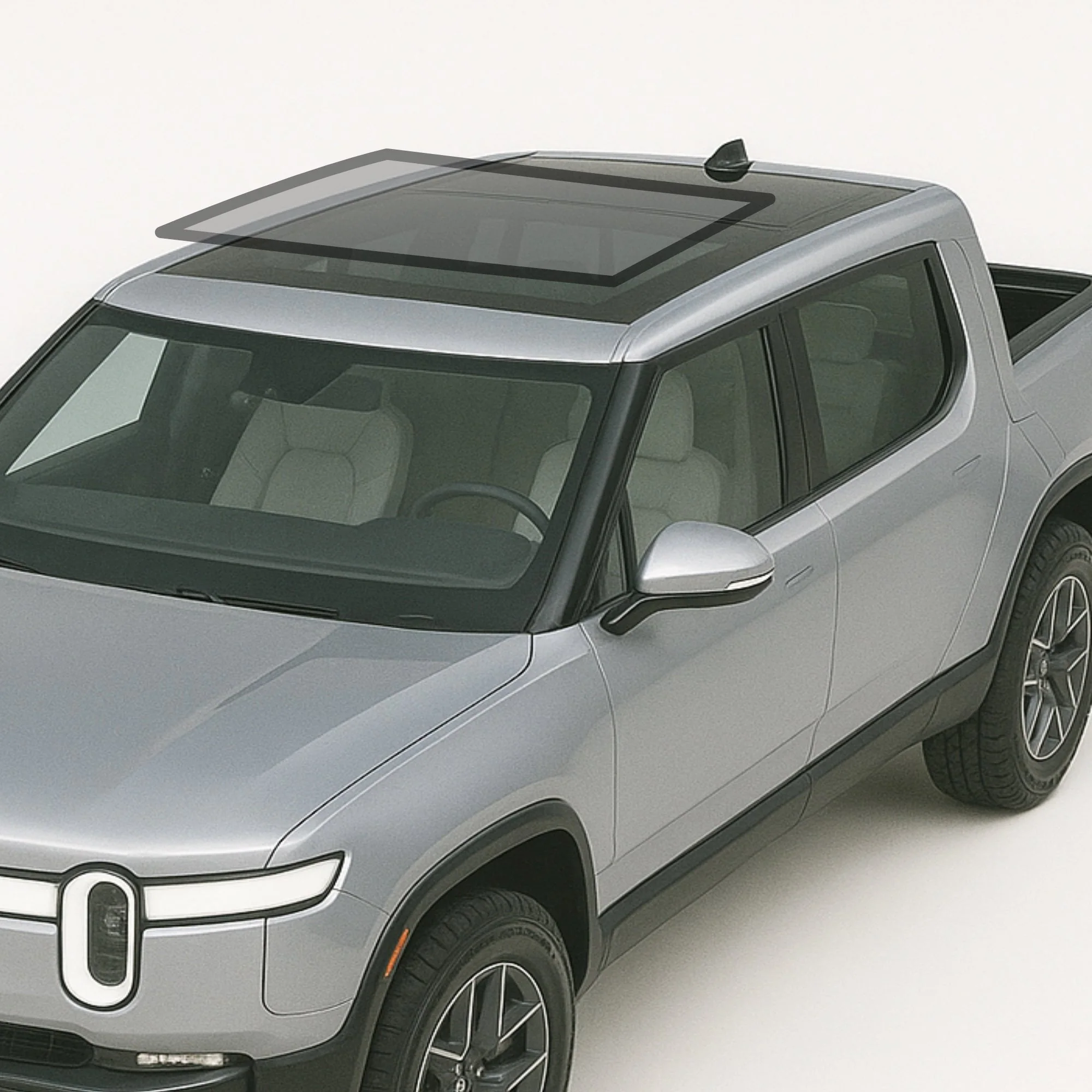 Windshield & Sunroof Protection Film | Rock Chips, UV & IR Defense for Rivian R1S & R1T - Image 13