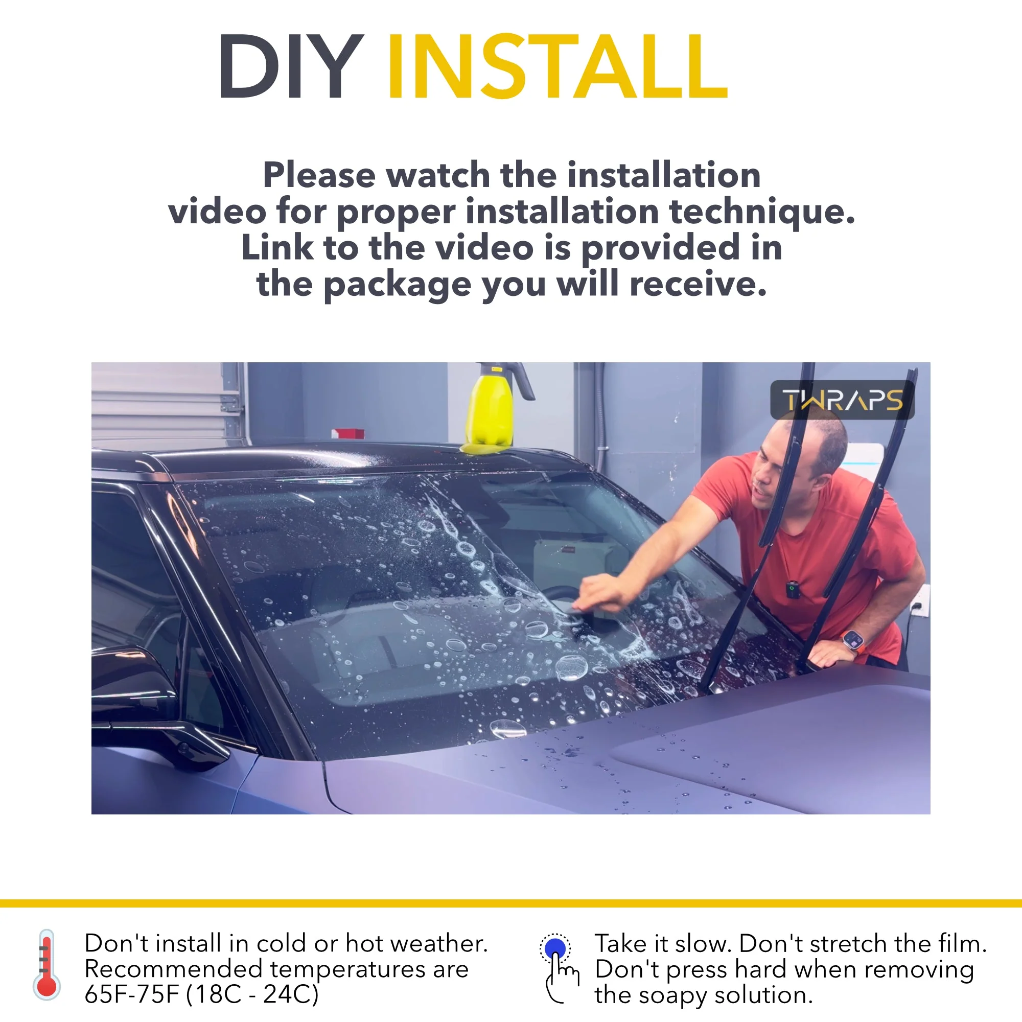 Windshield & Sunroof Protection Film | Rock Chips, UV & IR Defense for Rivian R1S & R1T - Image 5