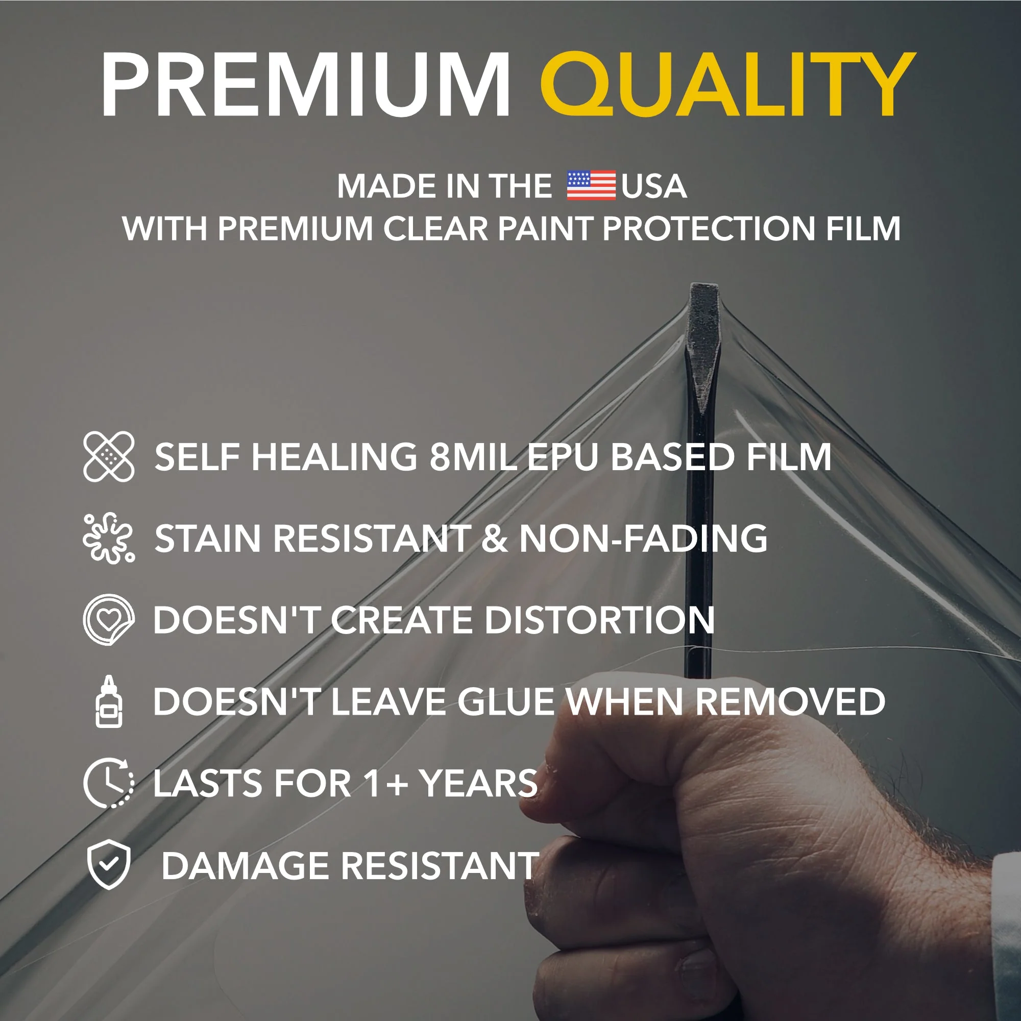 Windshield & Sunroof Protection Film | Rock Chips, UV & IR Defense for Rivian R1S & R1T - Image 7